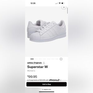 ADIDAS Superstar W Sneakers